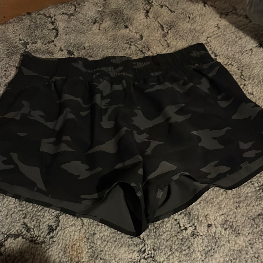 Black Camo Women's Shorts